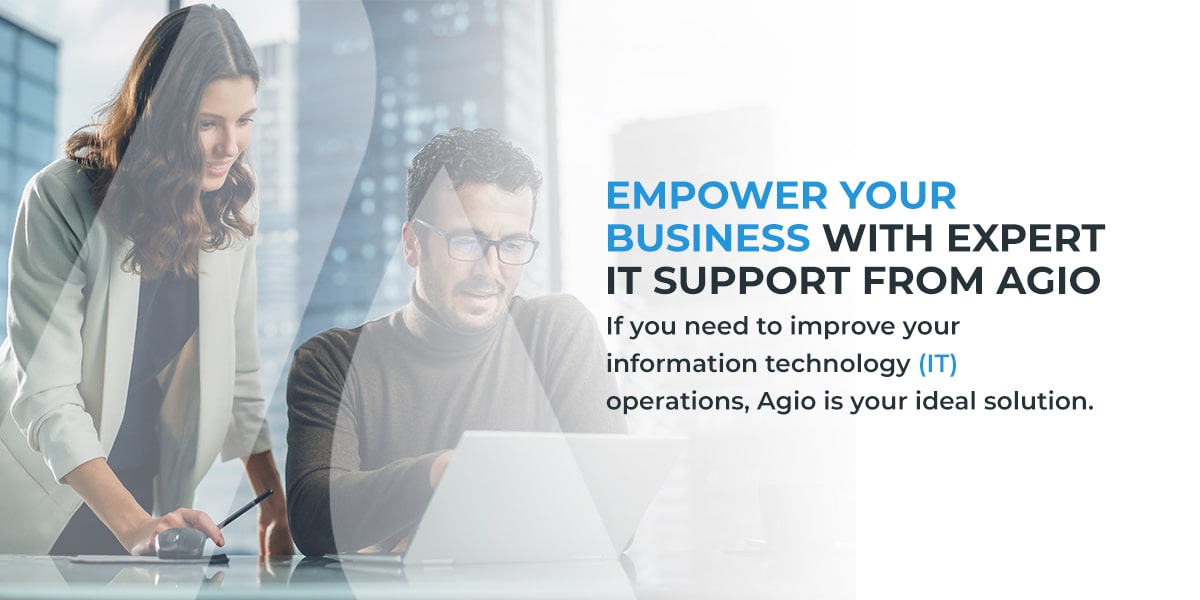 Empower your business with expert IT support from Agio