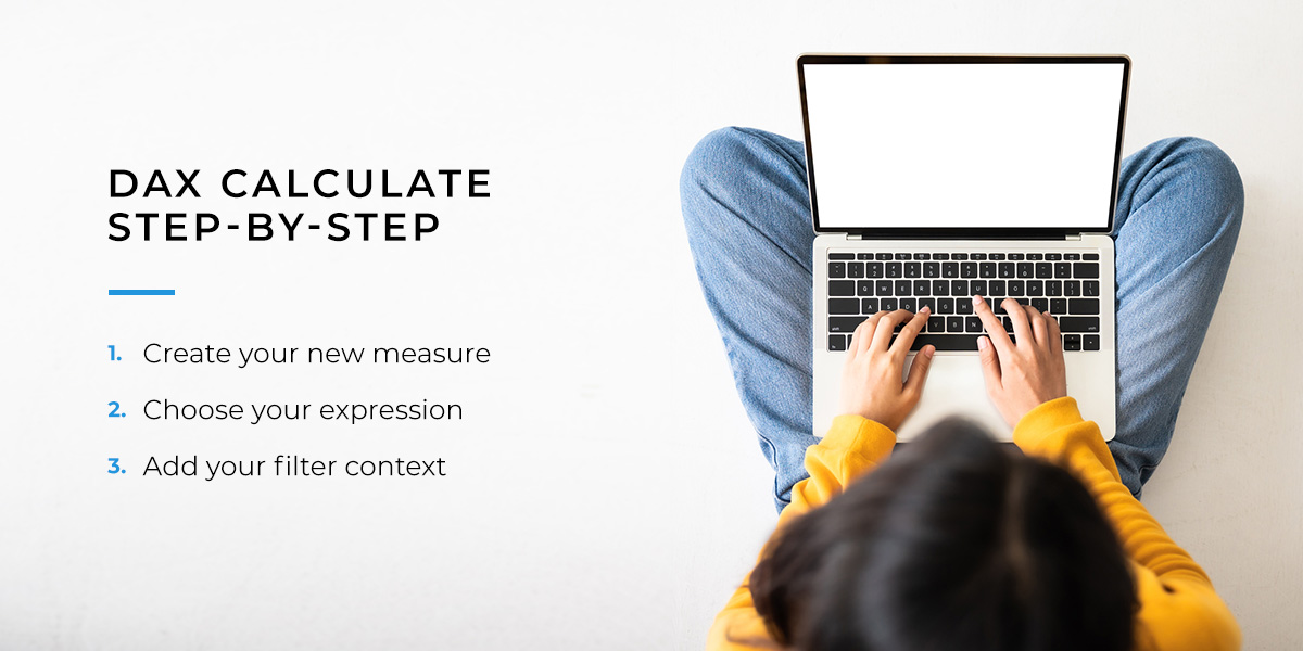 DAX CALCULATE Step-by-step